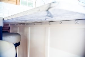 extra power outlets under marble bar top