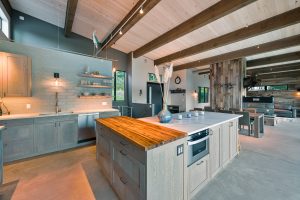 Modern Home Kitchen in Guemes Washington