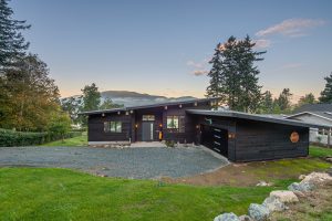 Modern Home Exterior in Guemes Washington