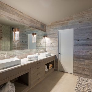 Modern bathroom in Guemes Washington