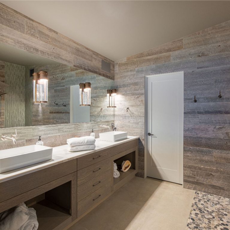 Modern bathroom in Guemes Washington
