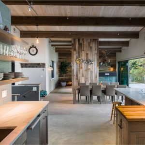 Modern Dining Room in Guemes Washington