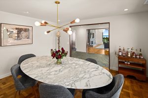 Mid-century modern dining room