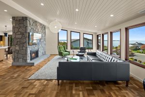 Mid-century modern living room