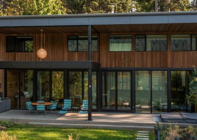 Contemporary Lake House